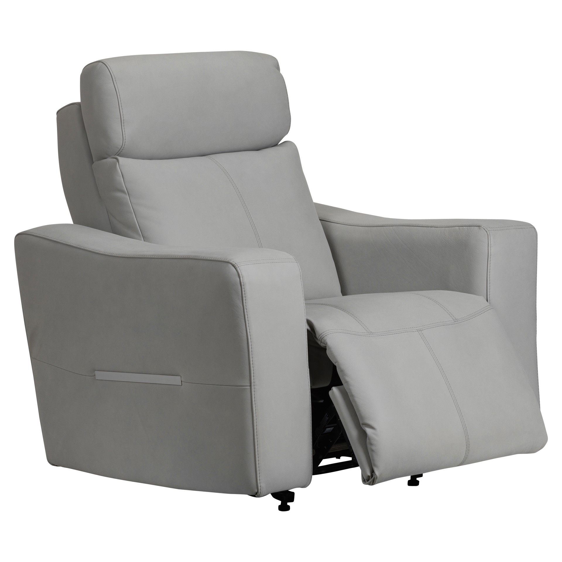 Fauteuil Ber Ant Inclinable Motoris En Cuir Audrey Elran Mec