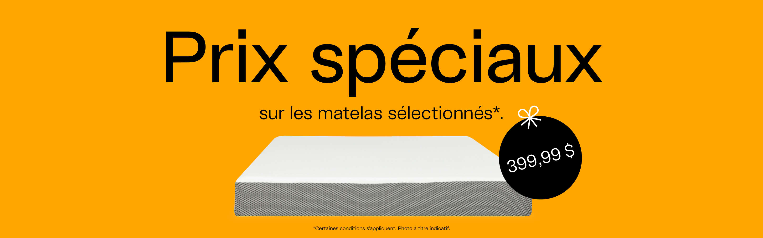 12 - 2 decembre - 17 decembre - prix speciaux Matelas - FR