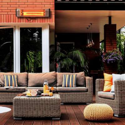 Fireplaces and patio heaters