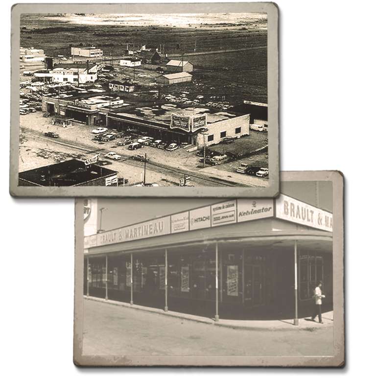 Premier magasin de Tanguay et Brault et Martineau
