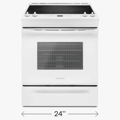 24-Inch Wide Electric Ranges