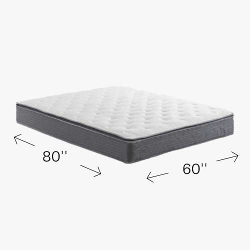 Matelas dans une boîte pour grand lit