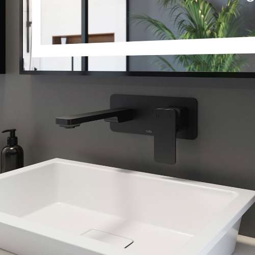 Wall Mounted Bathroom Sink Faucet