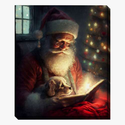 Toiles et cadres de Noël