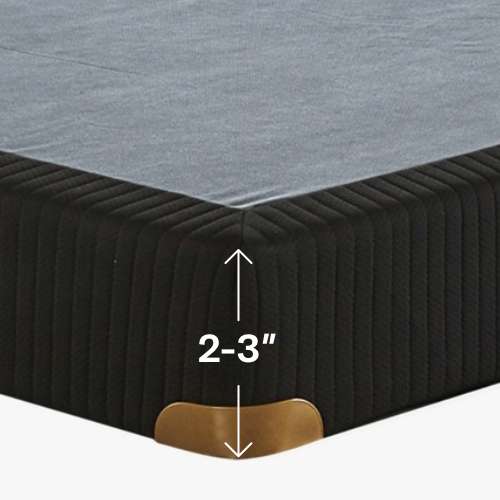 Sommiers à profil très bas (2-3 po)