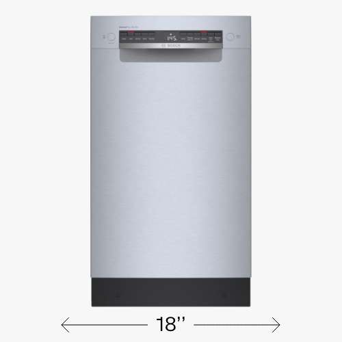 Lave-vaisselles étroits de 18 pouces de largeur