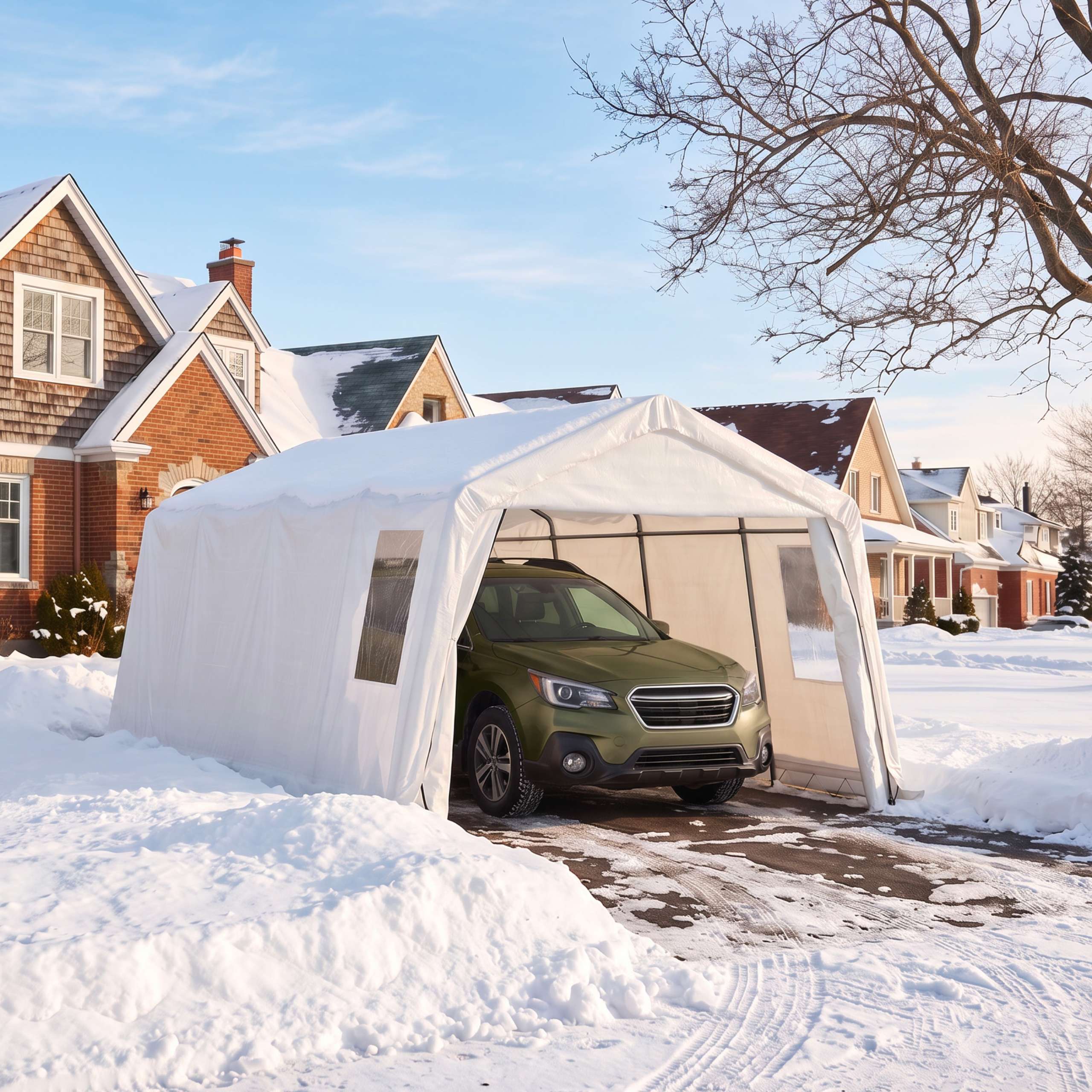 Comment choisir le bon abri d’auto pour l’hiver?