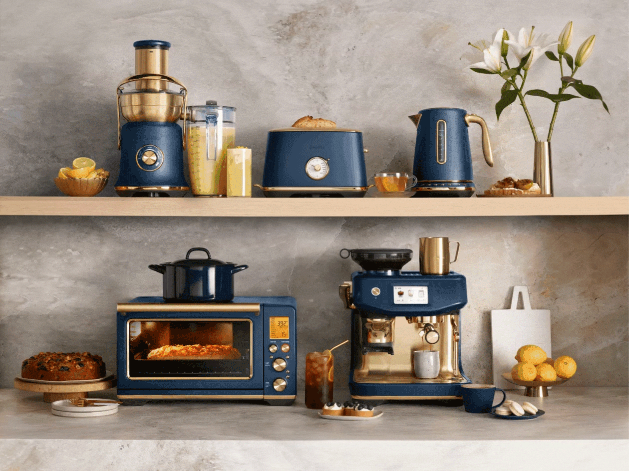 Image ambiance d'une cuisine avec des produits Breville