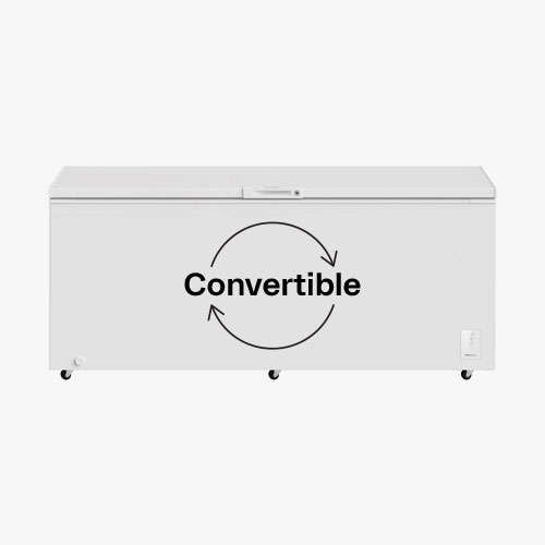 Congélateurs convertibles