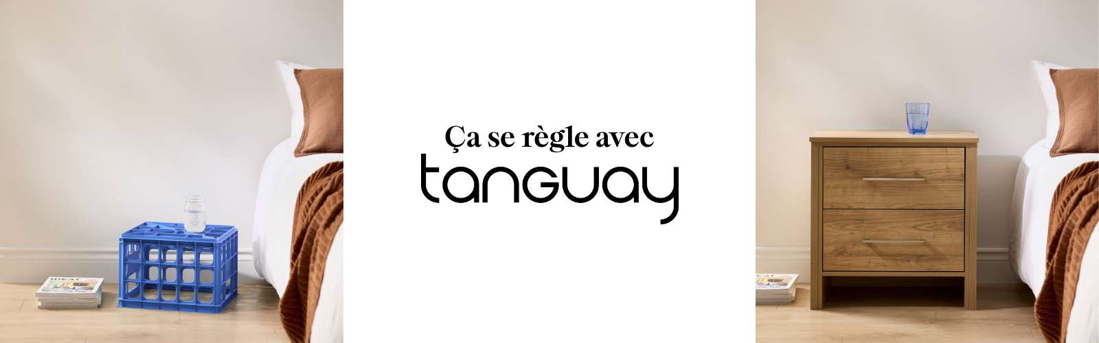ça se règle avec Tanguay - image avant/après cour extérieure