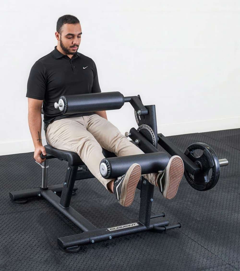 Leg Press & Leg Extension Machines