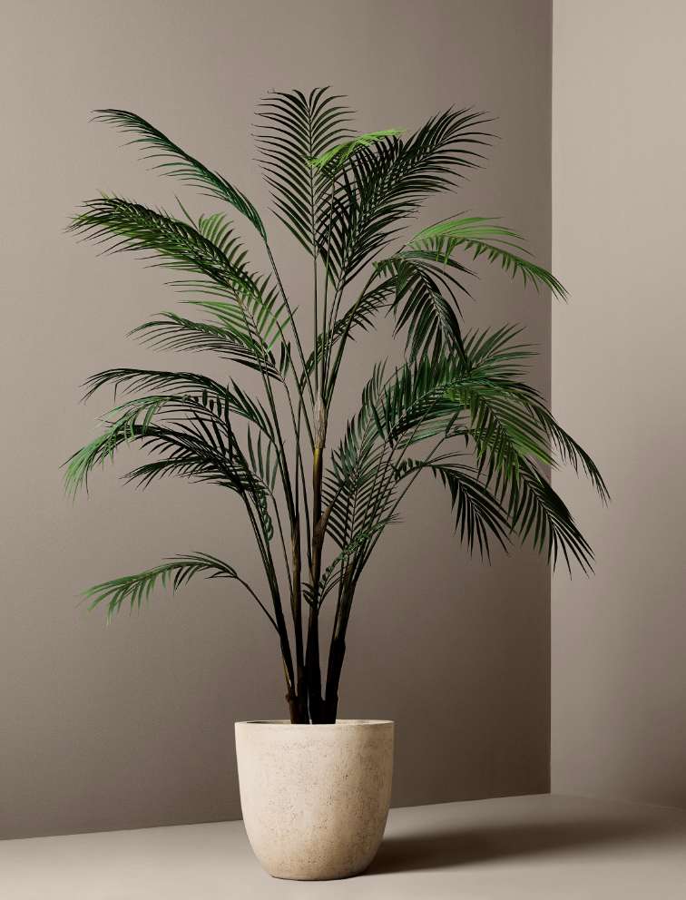 ambiance d'une plante artificielle