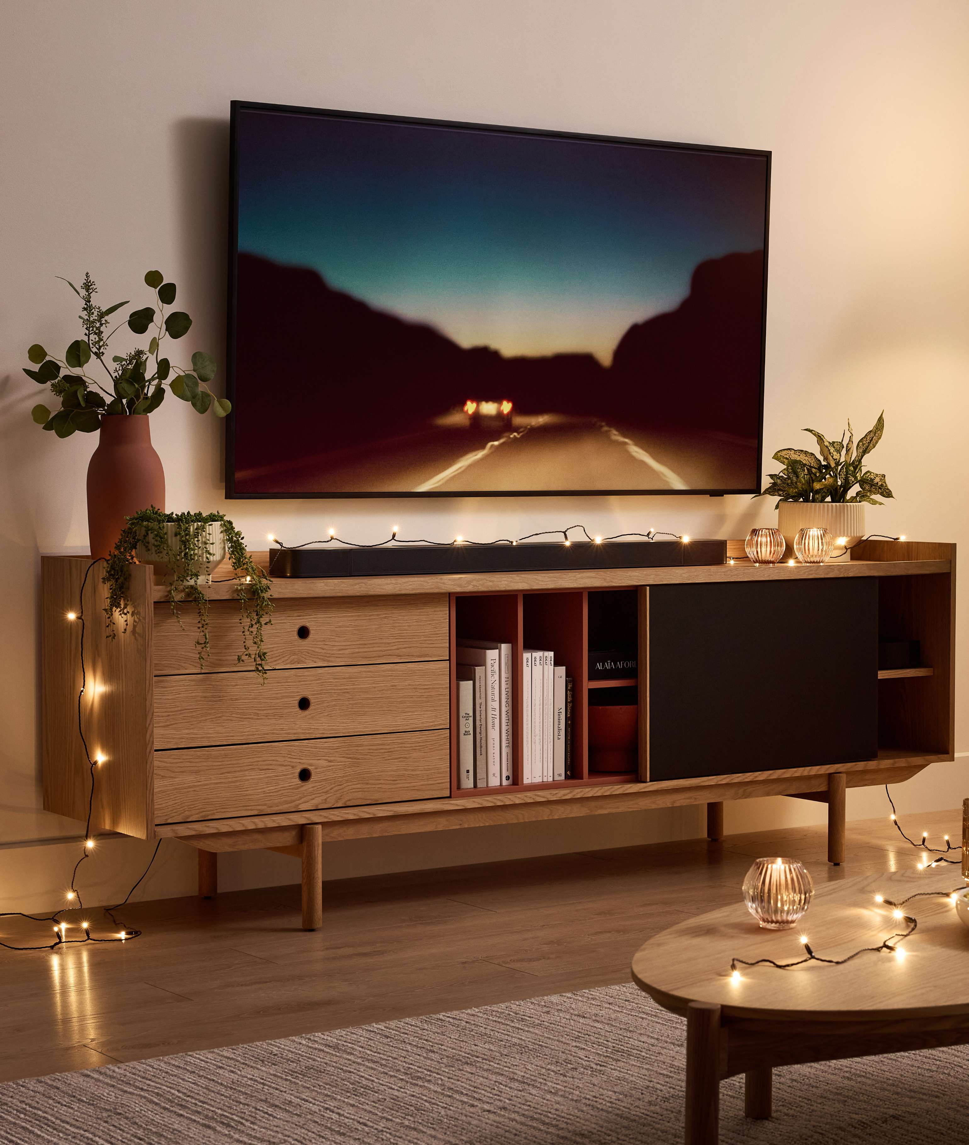 ambiance table de télé
