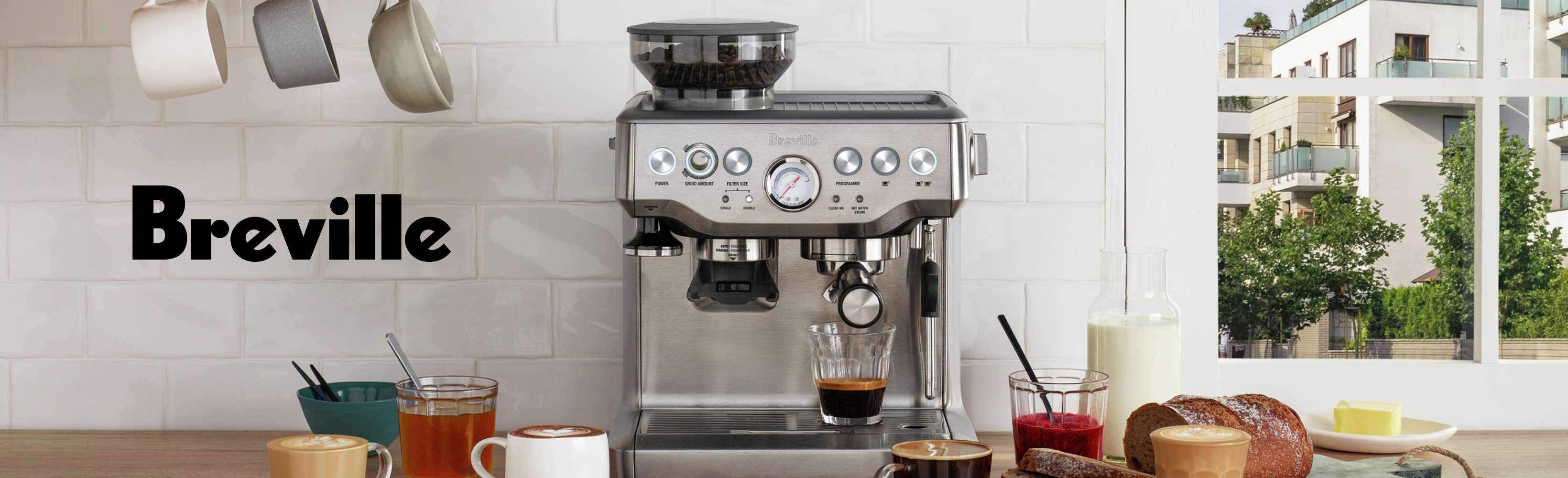 image d'en-tête machine à café Breville