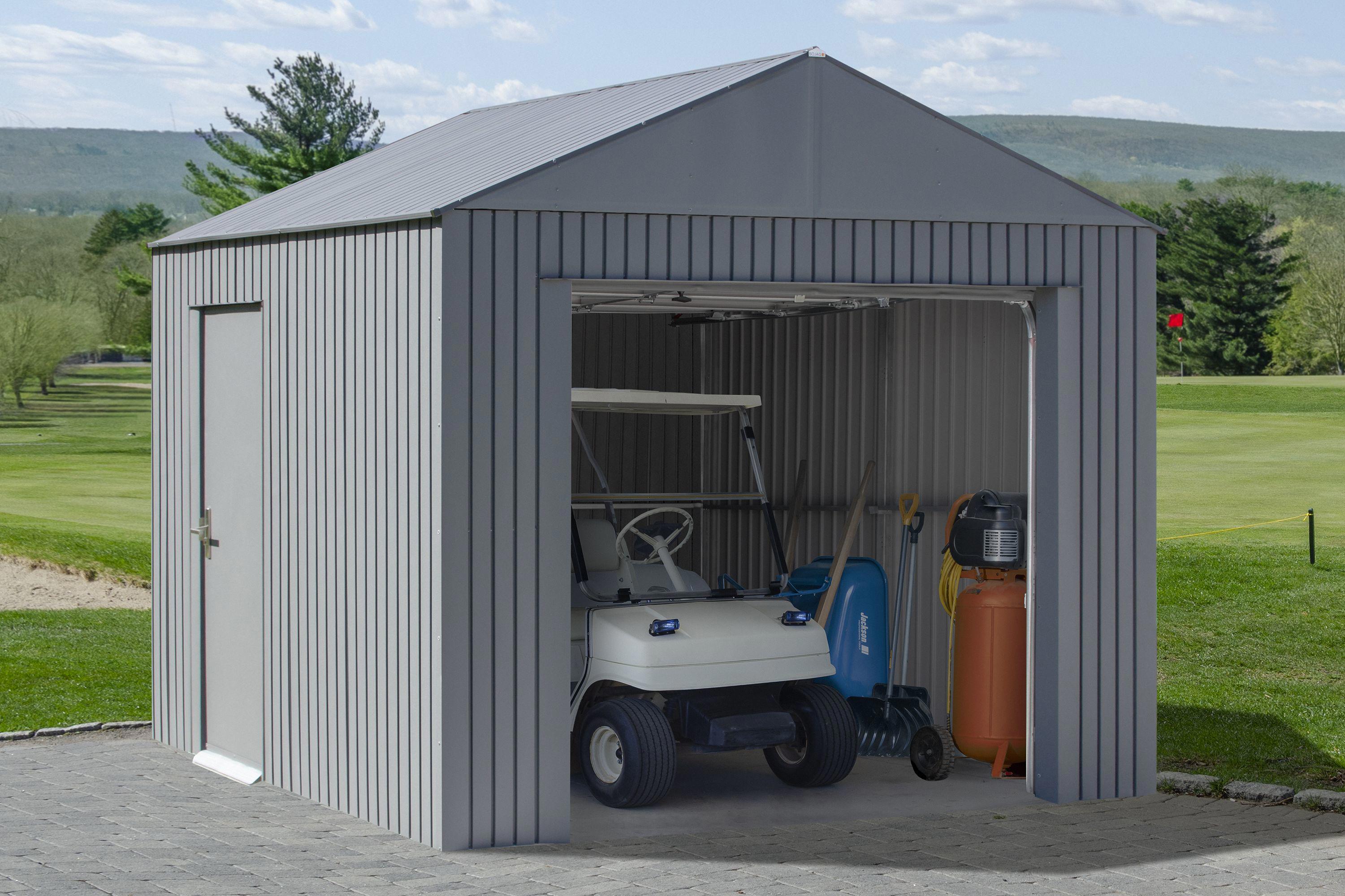 Sojag Everest Garage Series 12 X 10' - Galvalume Steel Arrow