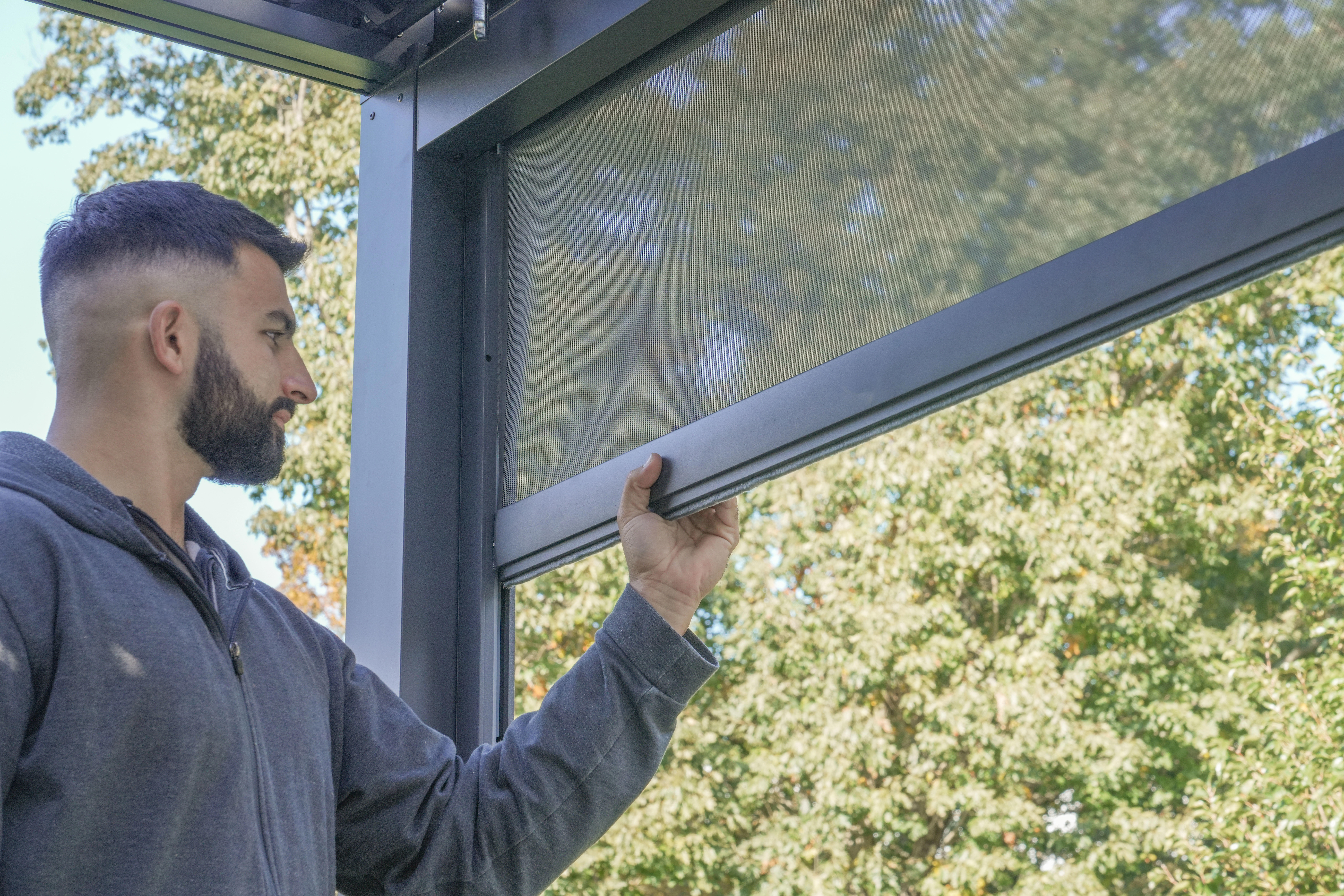 Removable Privacy Screen for Hilo Pergola 10' SOJAG 135-9170788