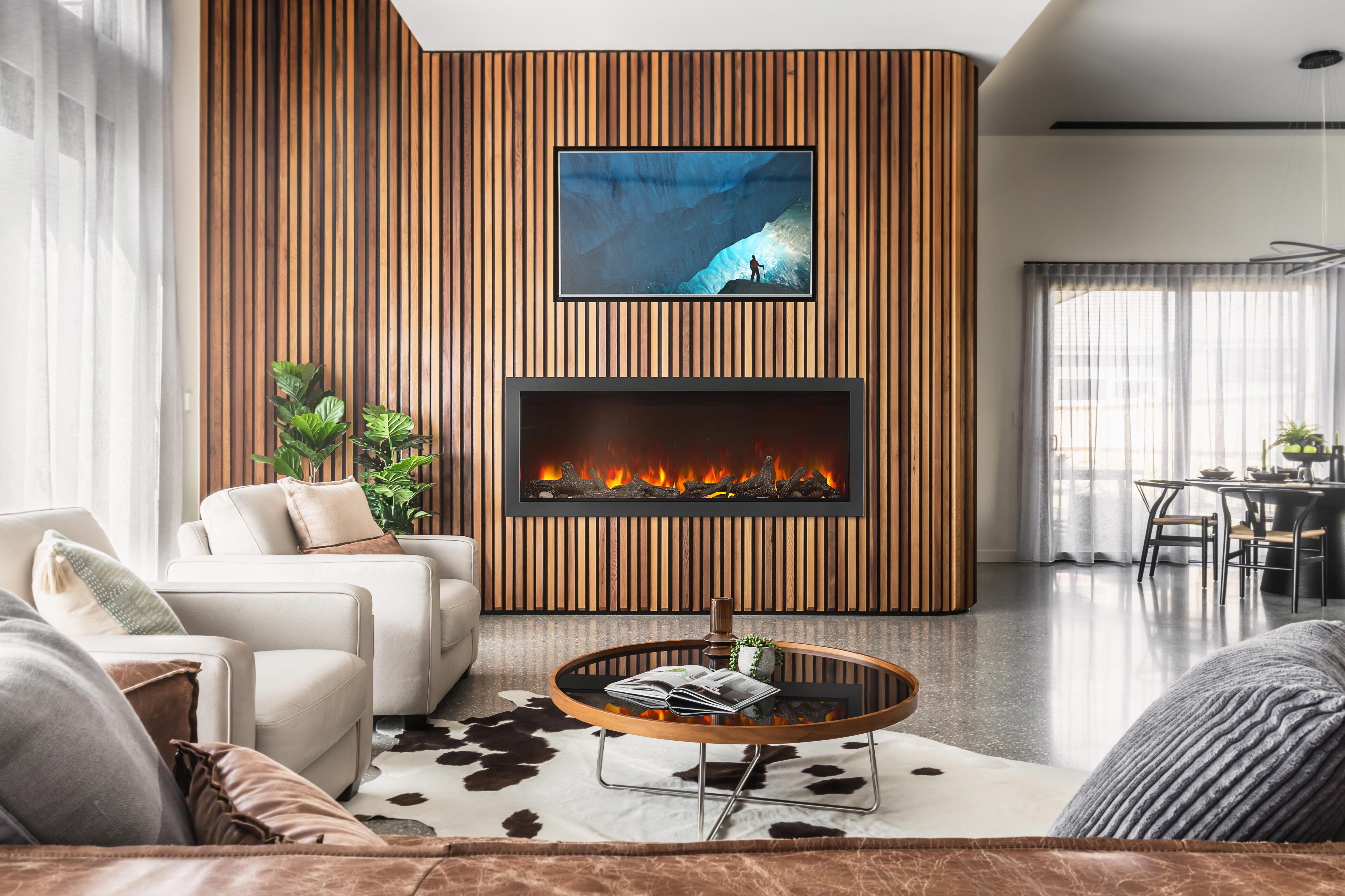 Astound Built-In Electric Fireplace 62