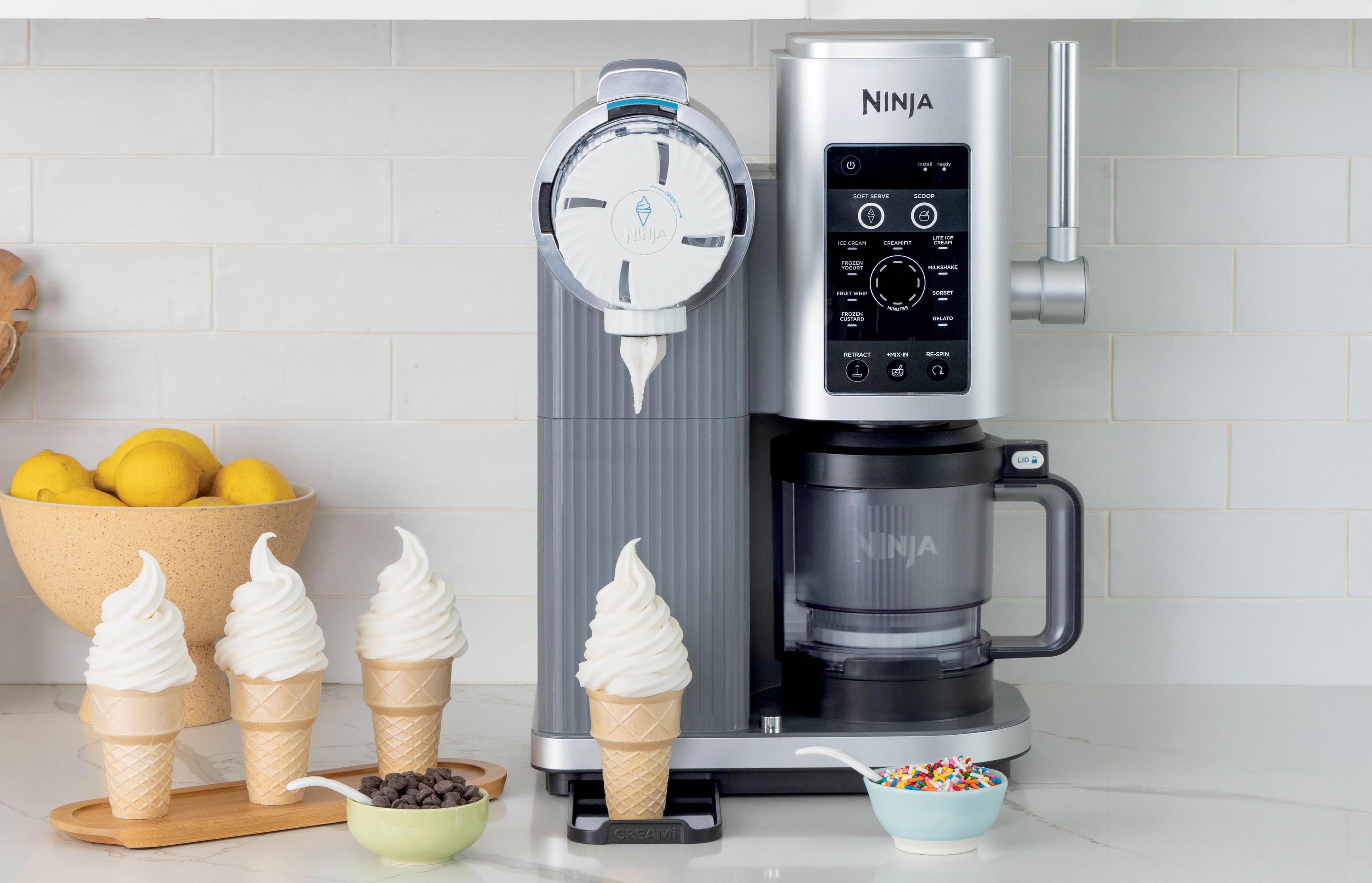 Ninja Swirl™ Soft Serve Ice Cream Machine from CREAMi® Shark Ninja