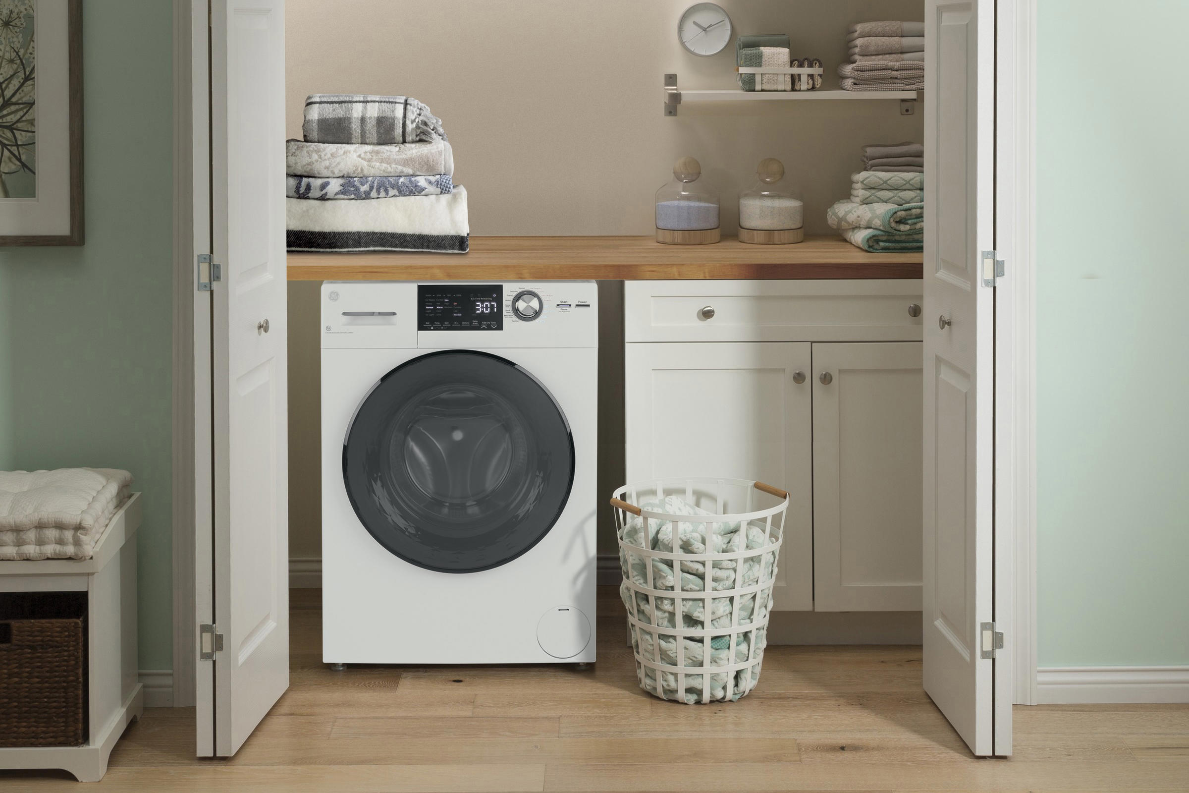 Get up to $150 off on GE laundry