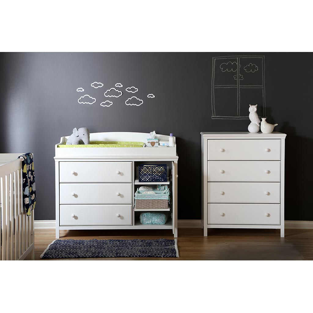 Commode 4 tiroirs pour chambre d'enfants