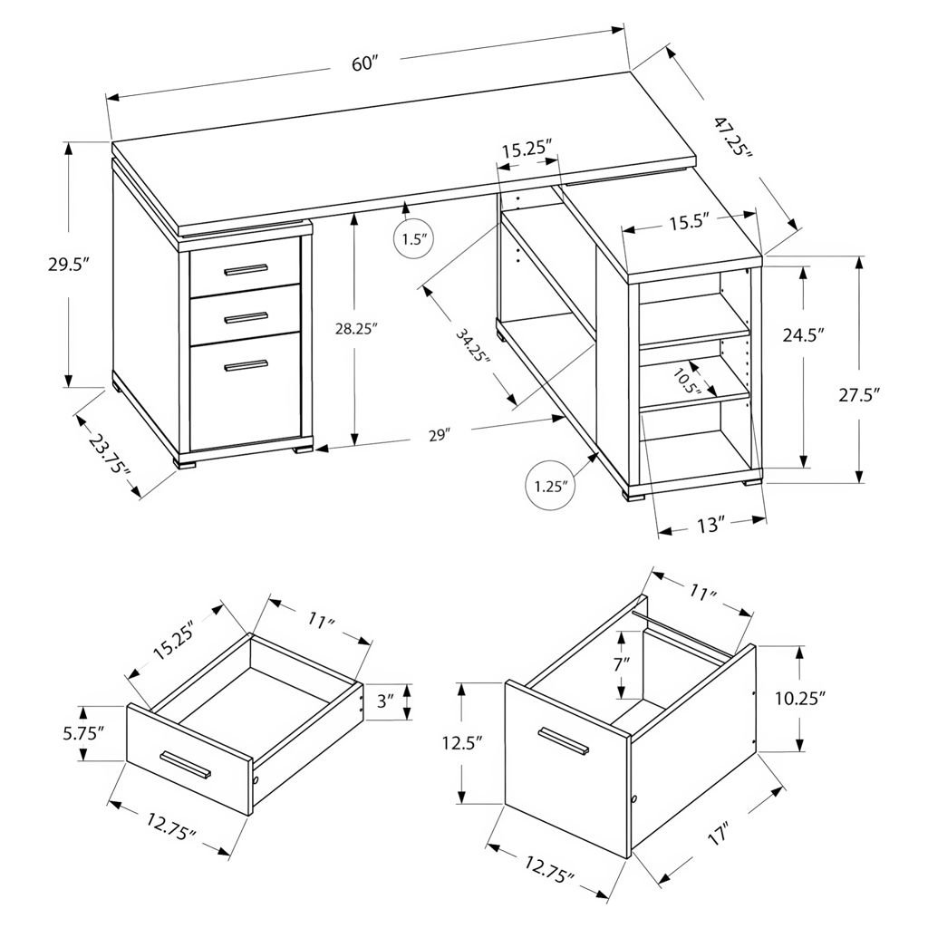 Bureau de travail