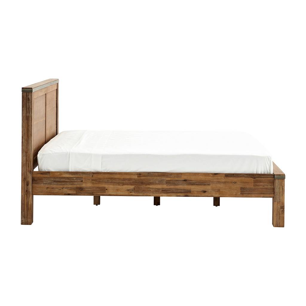 Mimosa Bed with Wood Headboard (King)