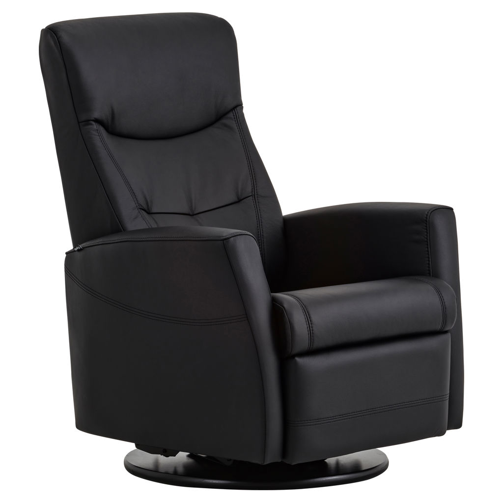 Fauteuil inclinable motorisé en cuir - Petit