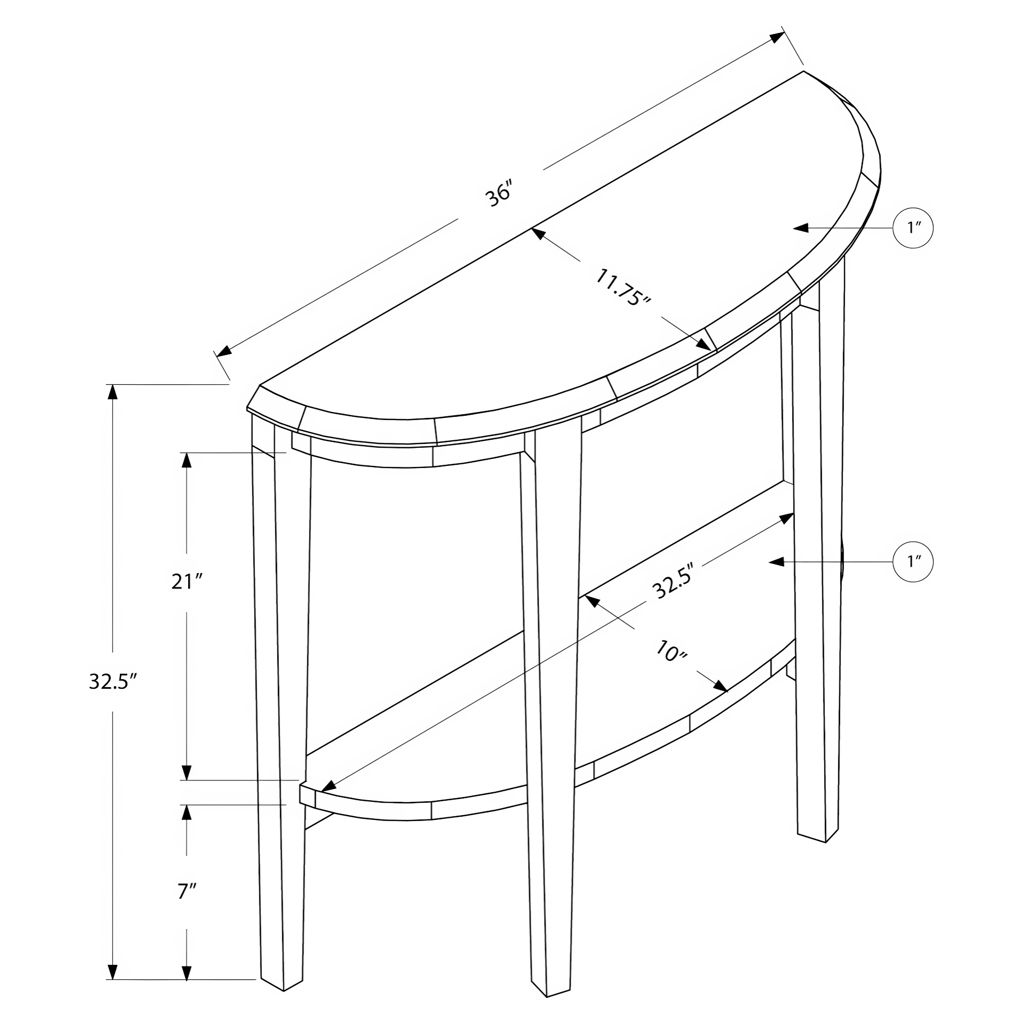 Table console