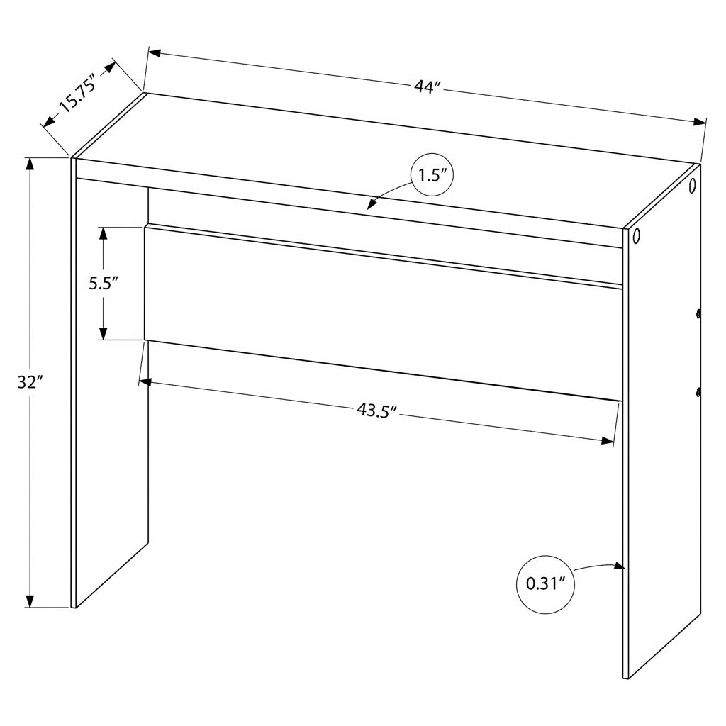 Table console