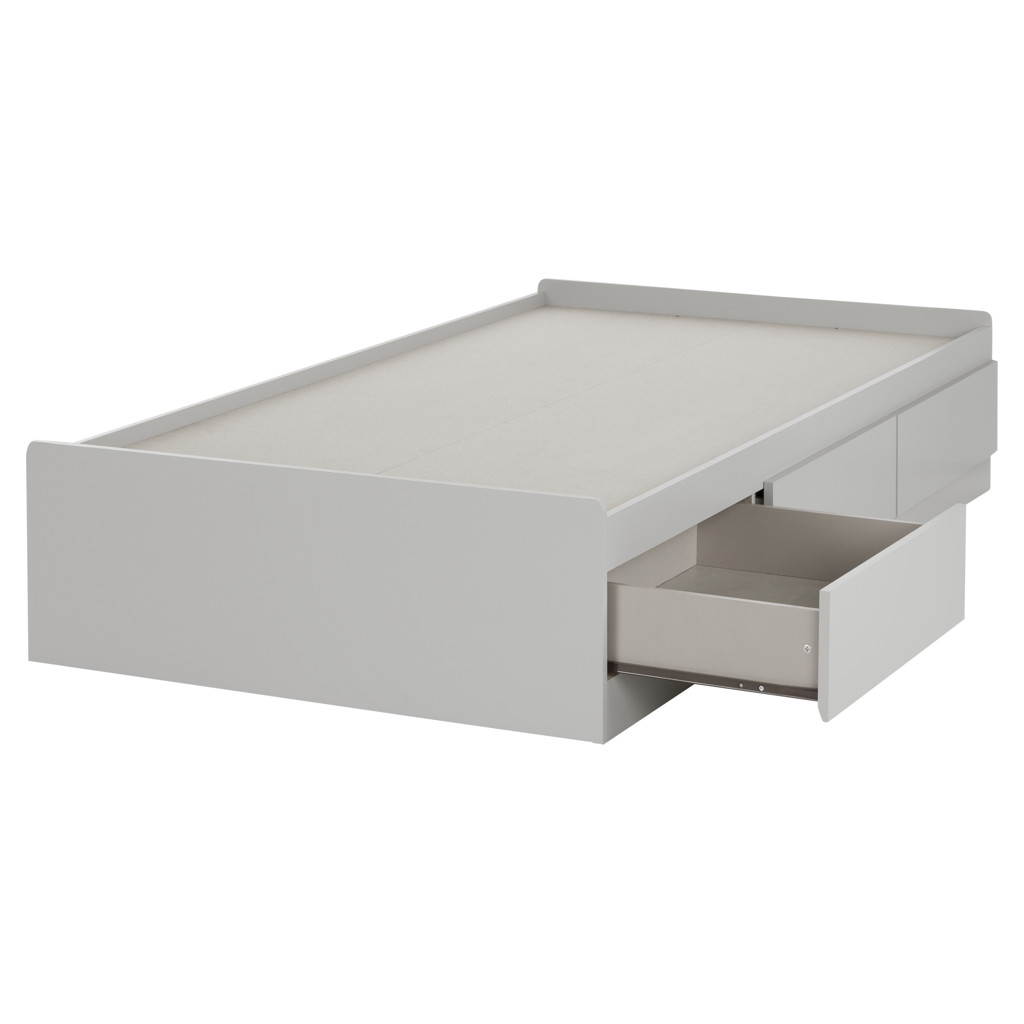 Vito Mates Platform Storage Bed with 3 Drawers