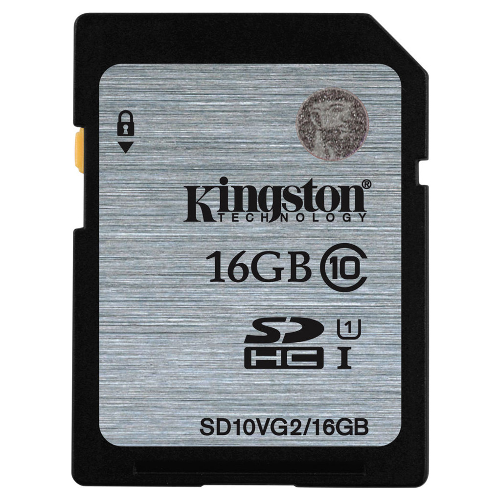 SDHC 16 GB Class 10 UHS-I Memory Card
