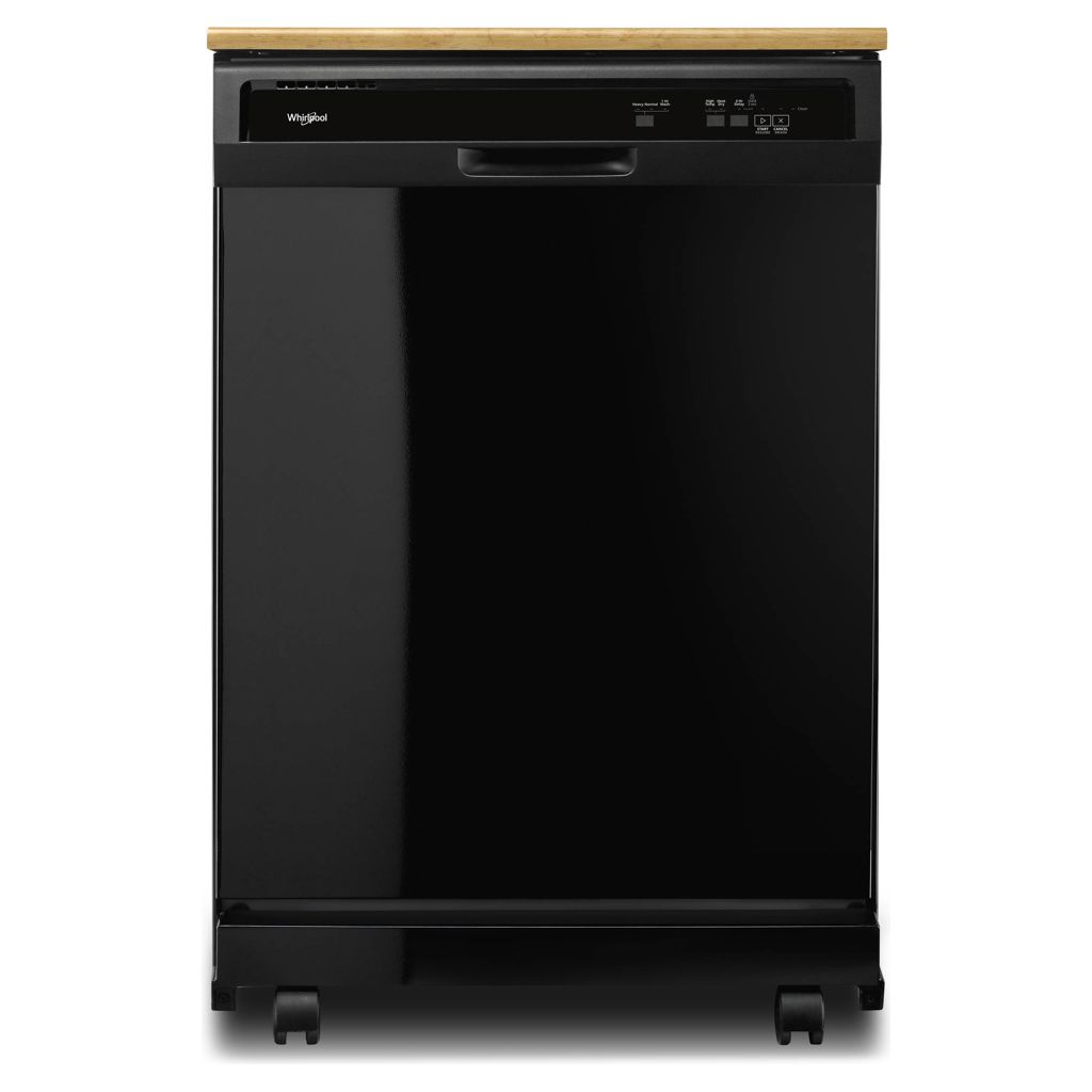 55 db  Black Portable Dishwasher