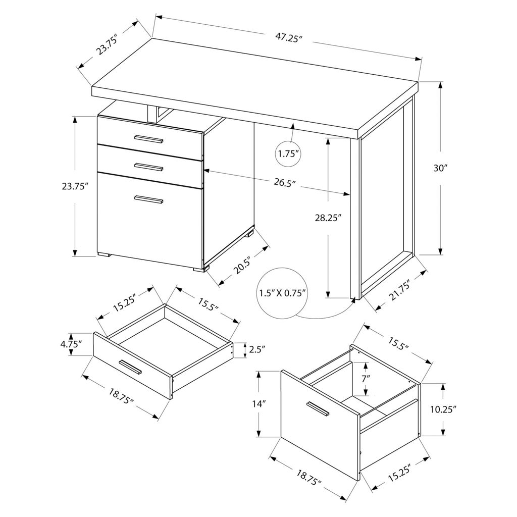 Bureau de travail