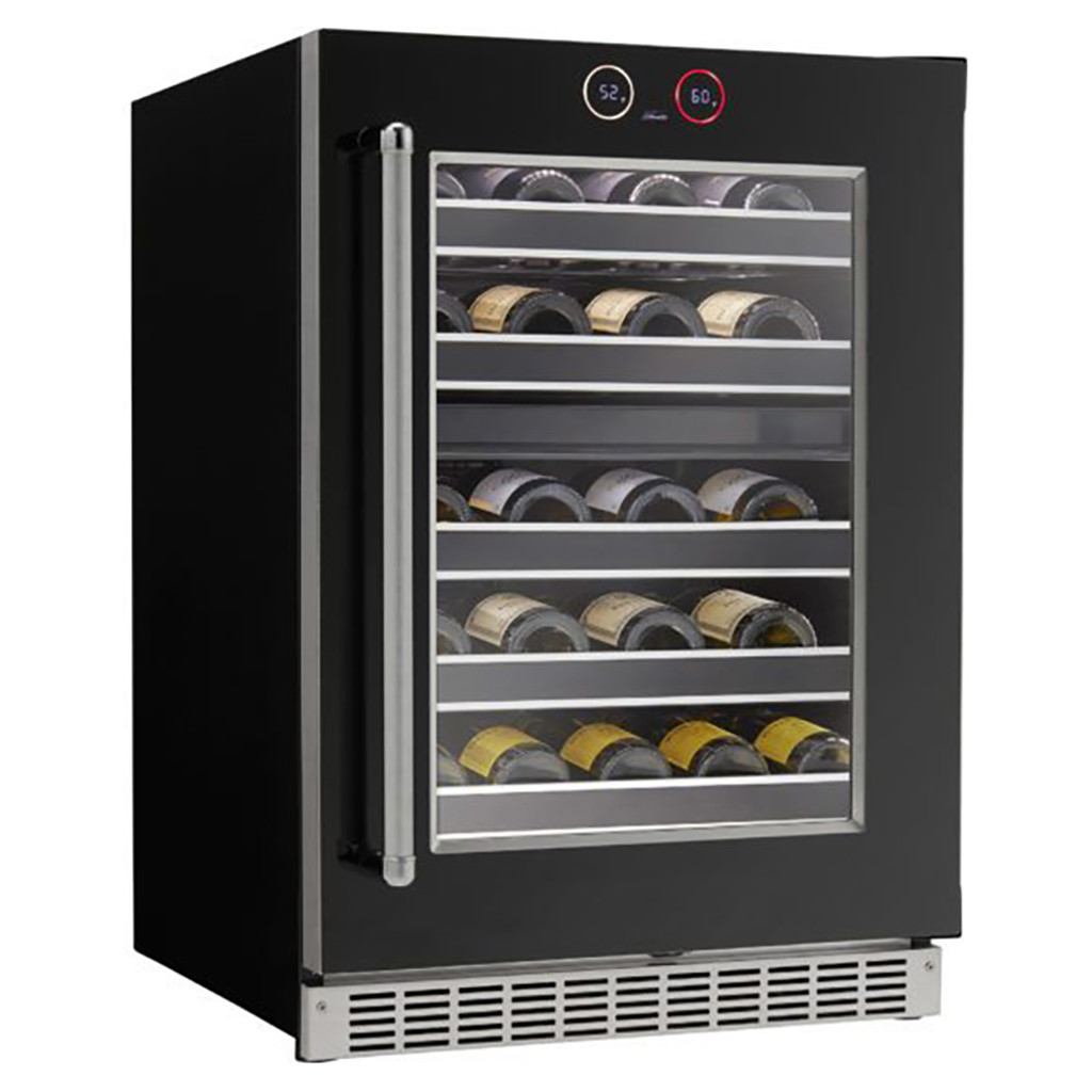 37 Bottle, 2 Zone Silhouette Reserve Collection Wine Cellar