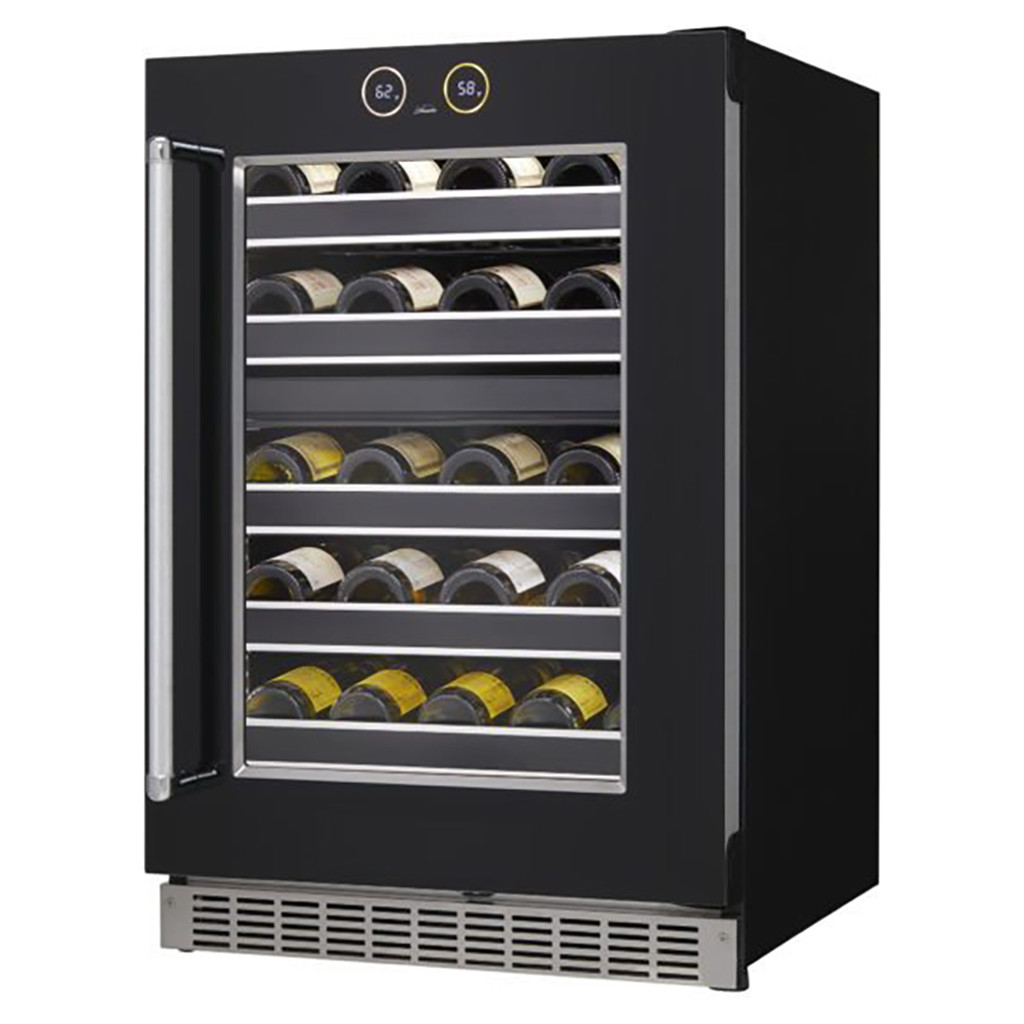 37 Bottle, 2 Zone Silhouette Reserve Collection Wine Cellar