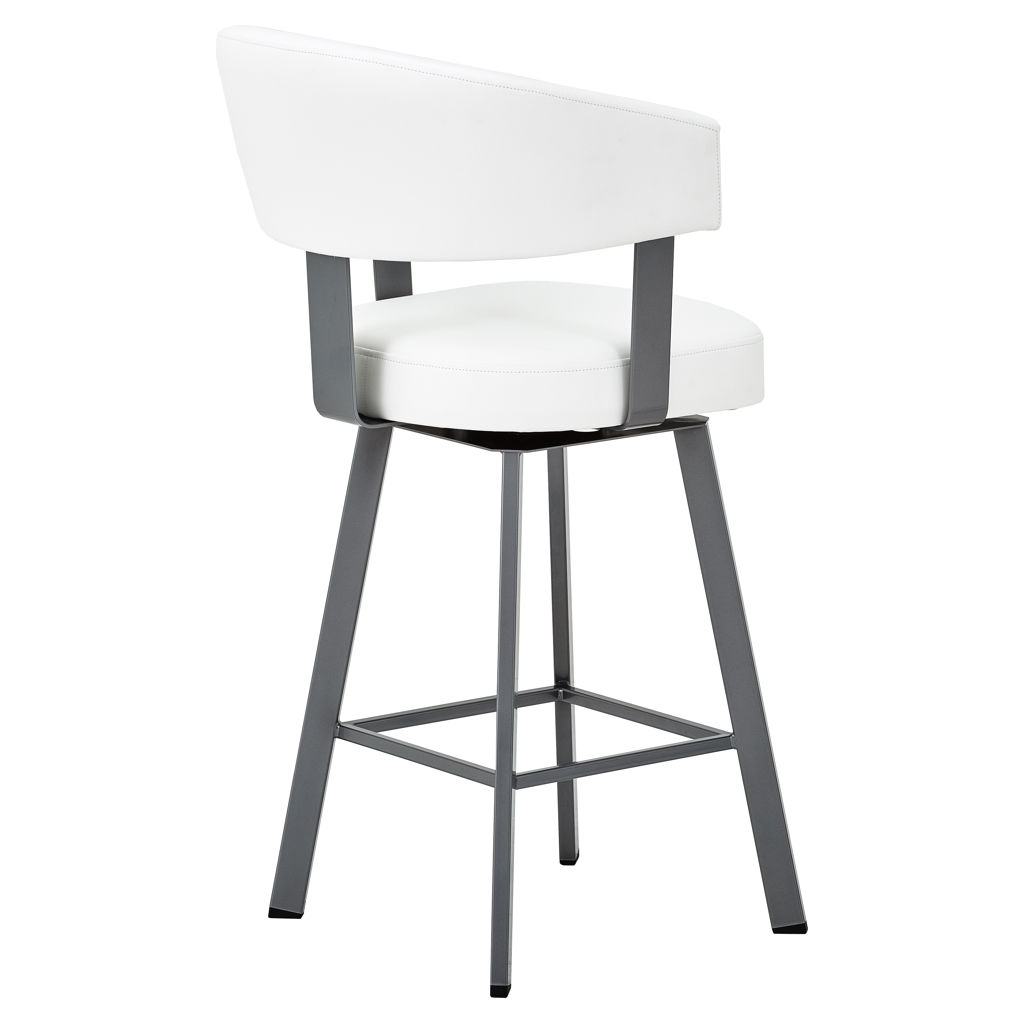 Leather counter stool