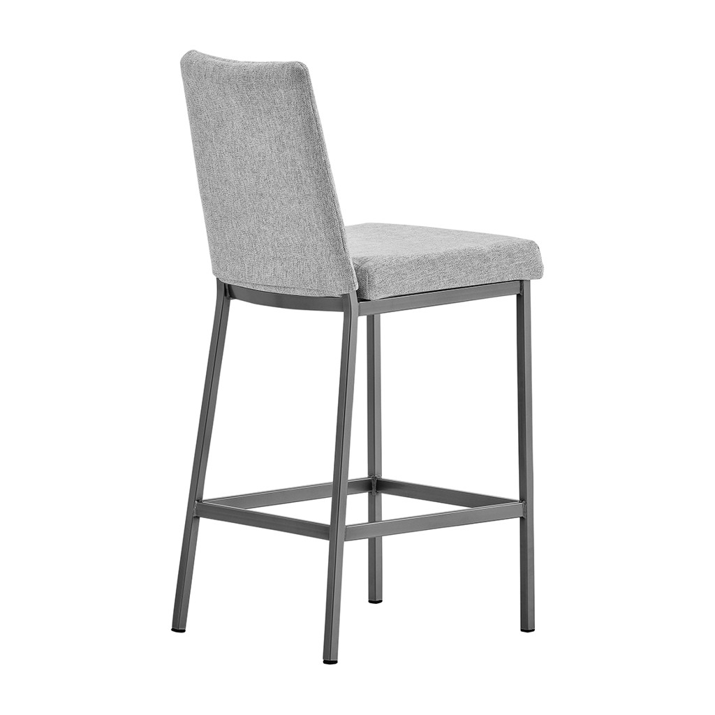 Fabric counter stool