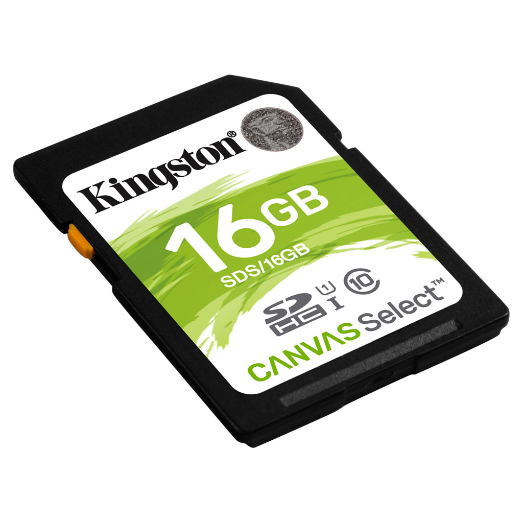 SDHC UHS-1 16GB Class 10 Memory Card