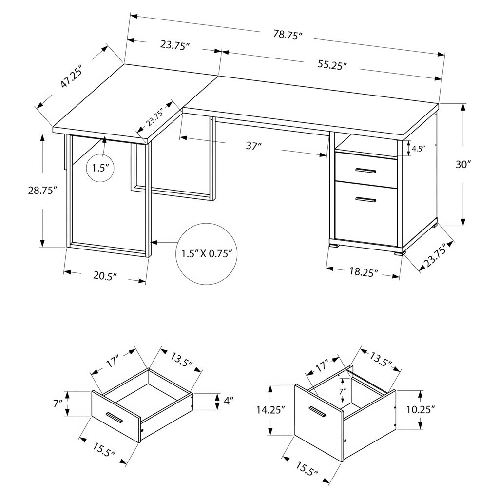 Bureau de travail