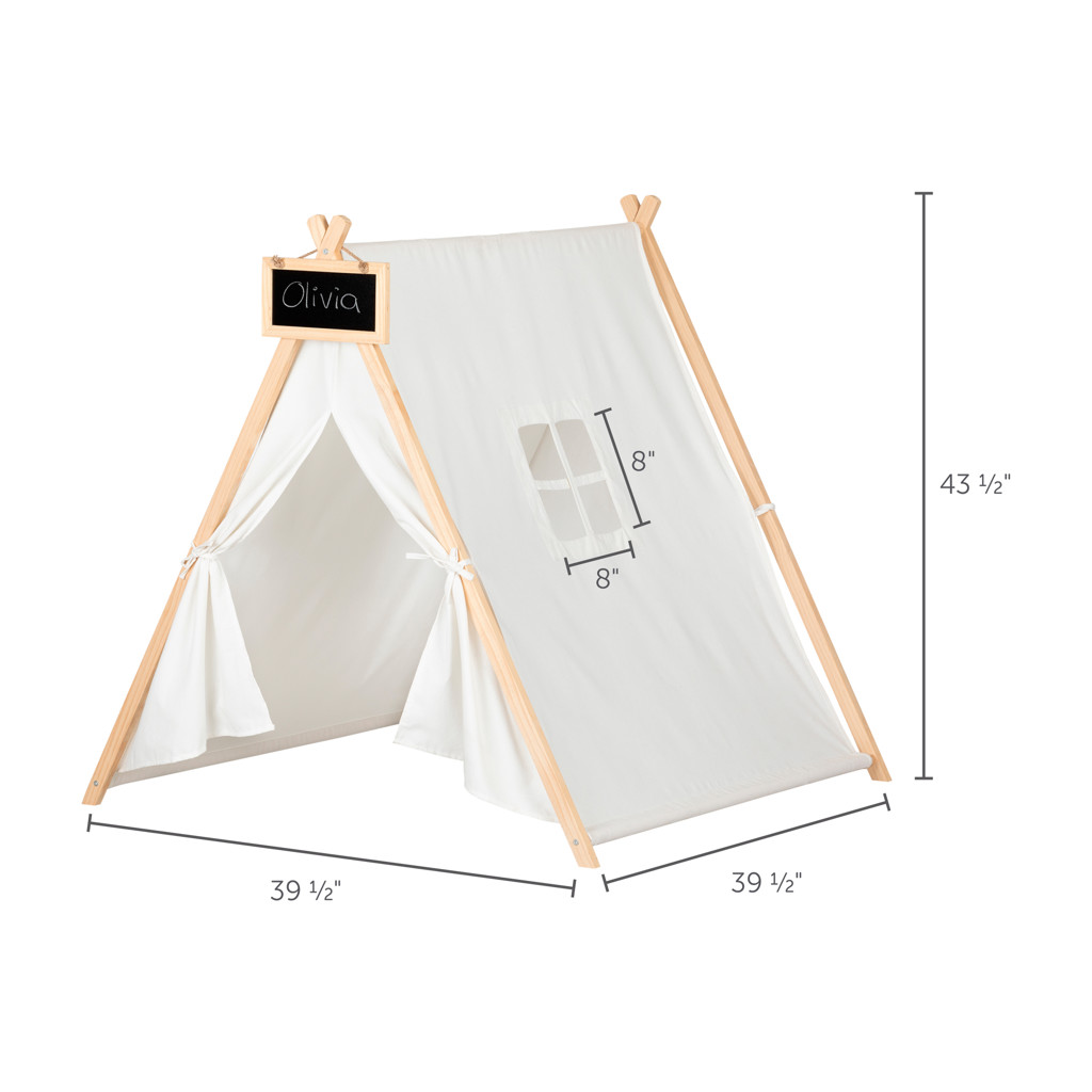 Game tent with board