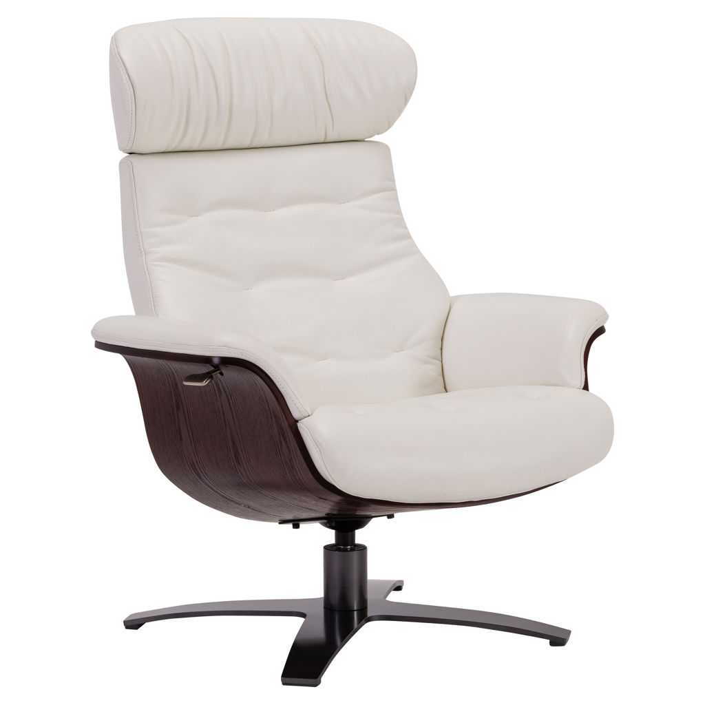 Fauteuil inclinable en cuir