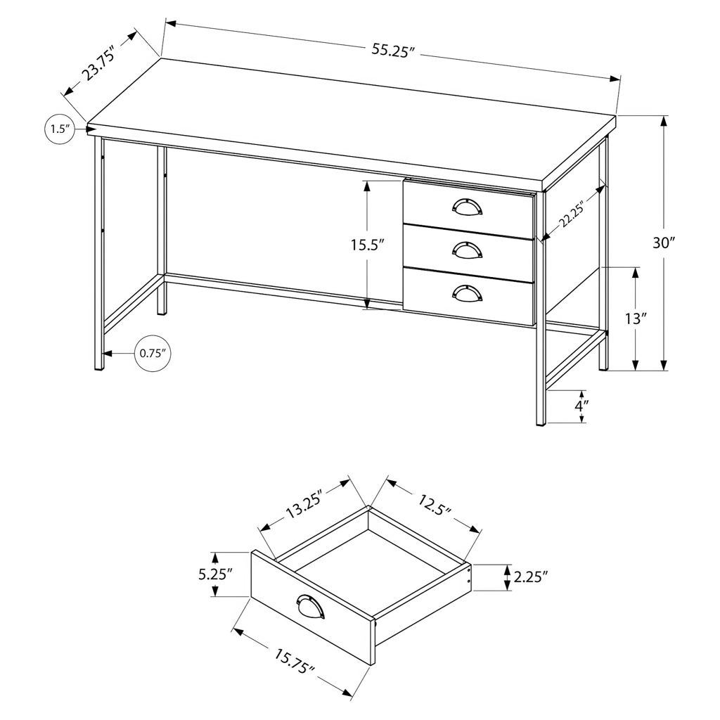 Bureau de travail