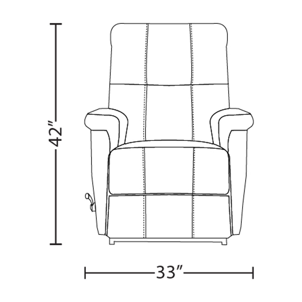 Ethan Collection Leather Rocker Recliner