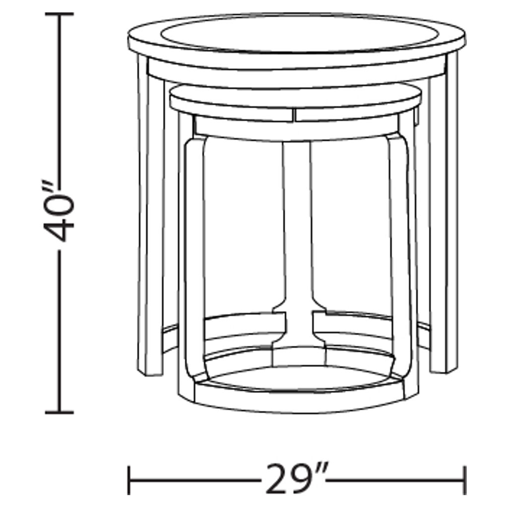 Tables gigognes - Boswell