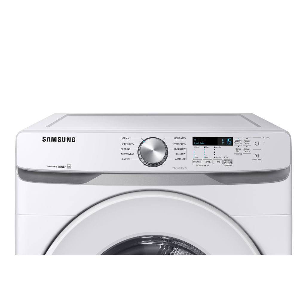 7.5 Cu.Ft. Stackable Electric Dryer with Energy Star Certification