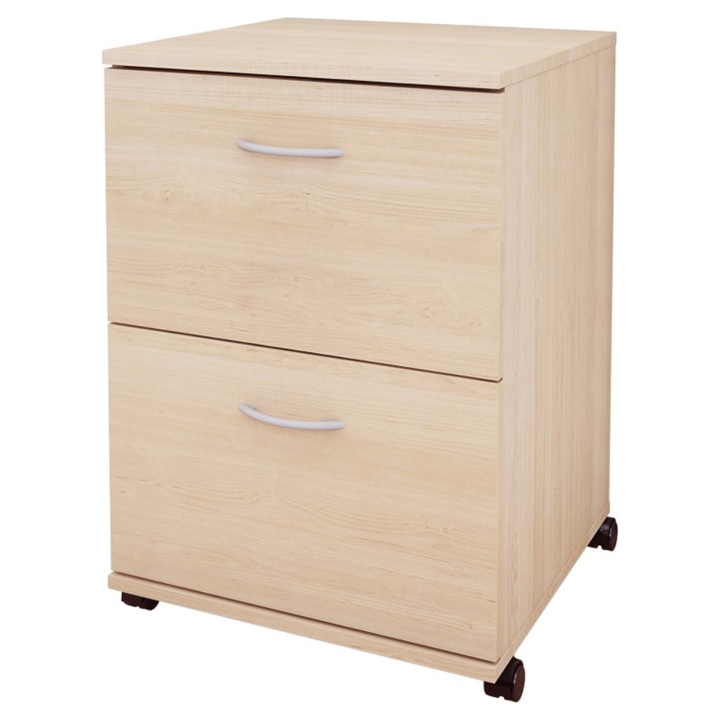 2-Drawer Essential Mobile Filing Cabinet