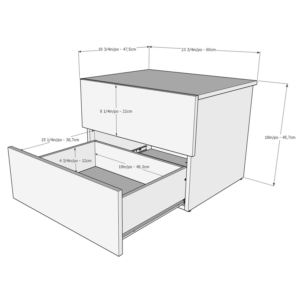 Table de chevet James