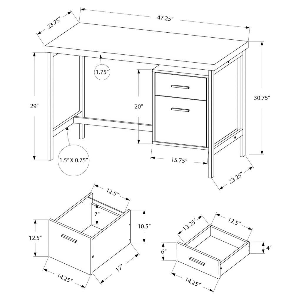 Bureau de travail