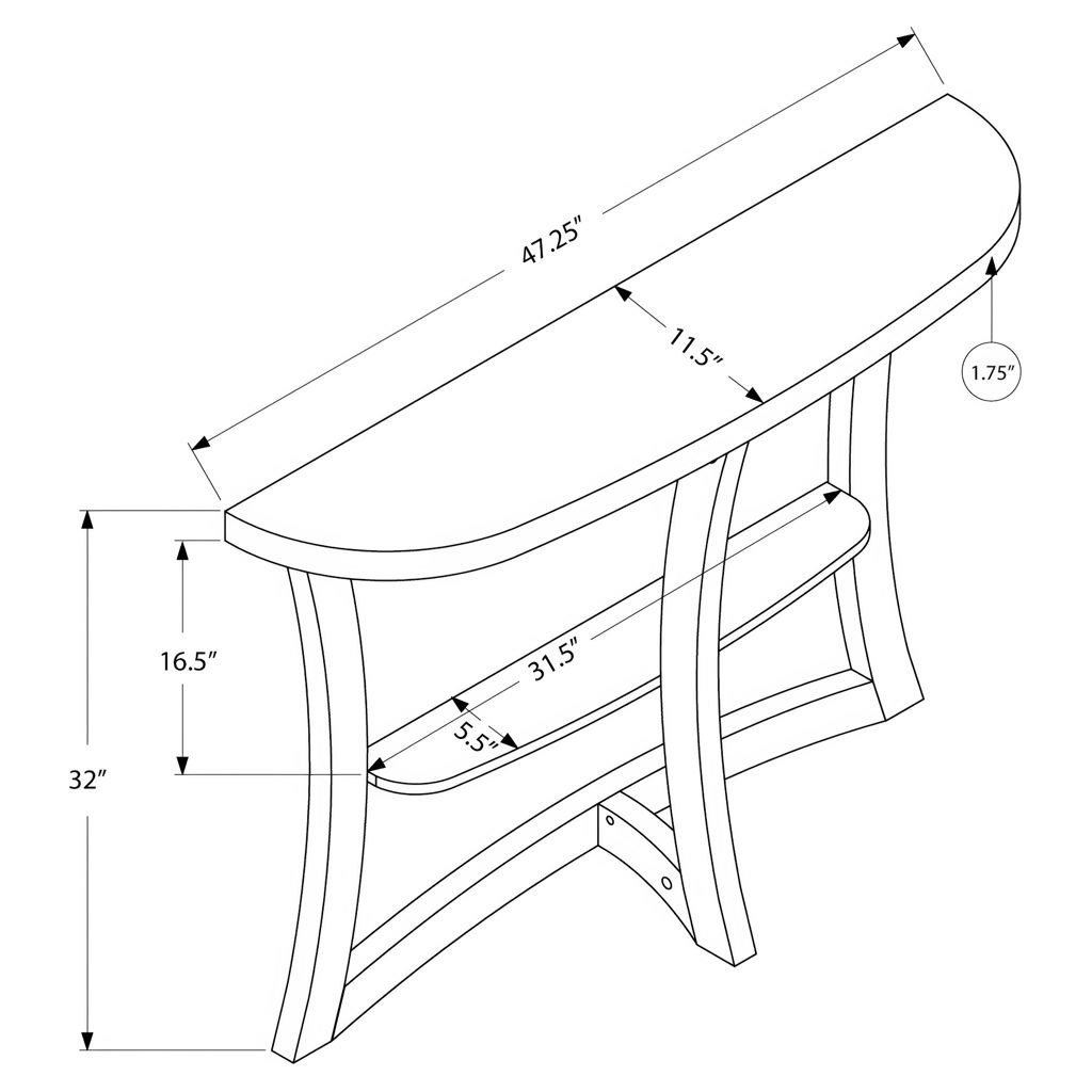 Table console