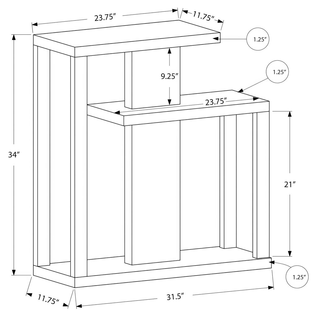 Table console